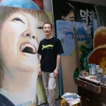 Monsieur Kim, l'exploitant du Kwang Ju Cinema