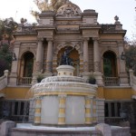 fontaine du Cerro Santa Lucia