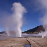 les geysers vers 8h