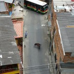 2 ânes dans les hauteurs de Medellin